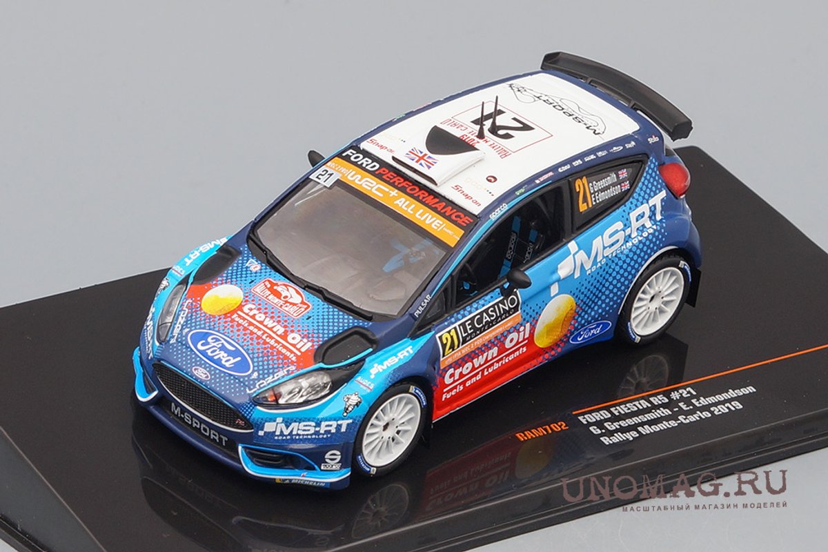FORD FIESTA R5 #21 GREENSMITH - EDMONDSON / MONTECARLO 2019