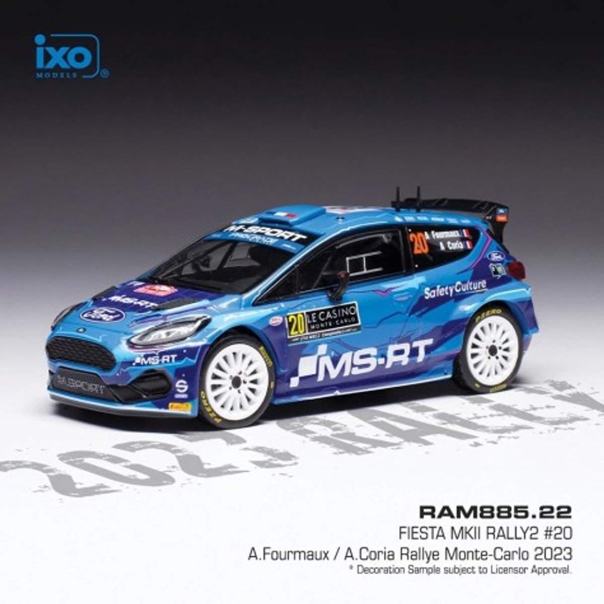 Ford Fiesta MkII Rally2 #20 A.Fourmaux - A.Coria