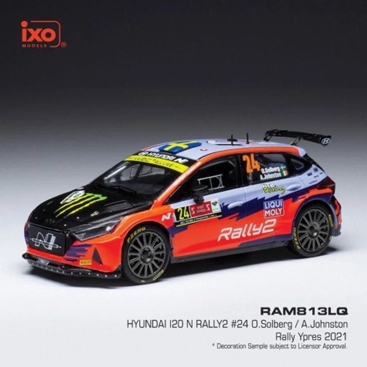 Hyundai I20 N Rally2 #24 O.Solberg - A.Johnston