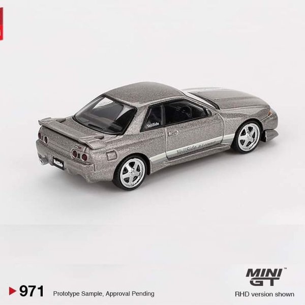 Mini GT Nissan GT-R (R32) Veilside Combat Grey #971 1/64