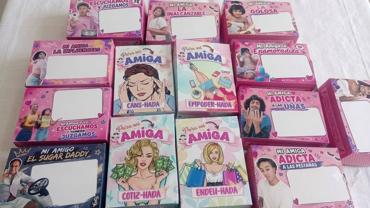 Cajas para regalo o golosinas