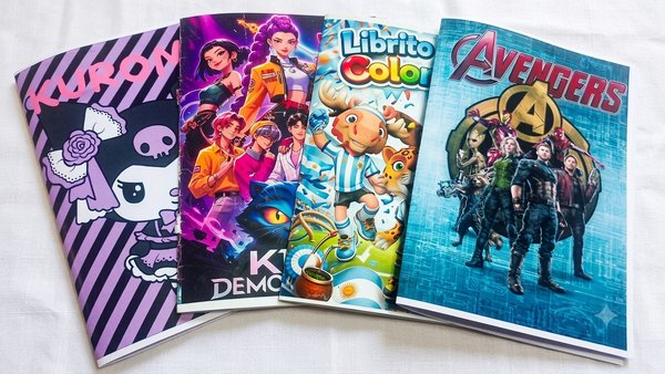 Libritos para colorear