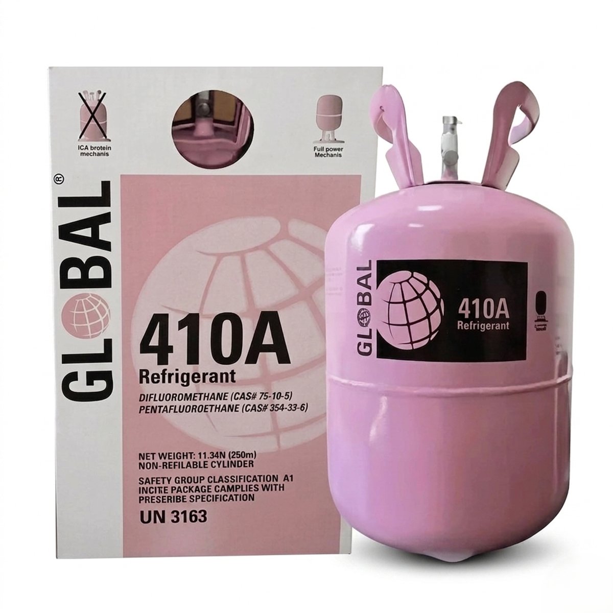 Gas Refrigerante R410A Global - Garrafa 11.3kg