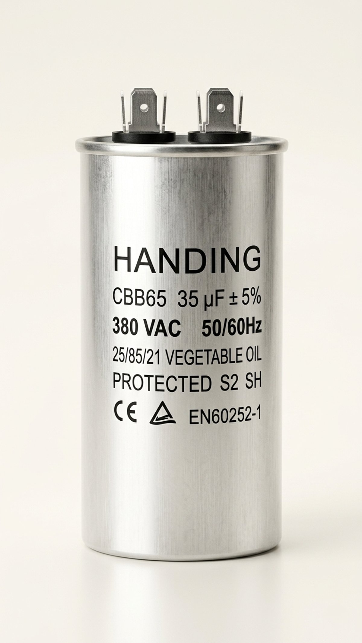 Capacitor de Marcha HANDING 35uF 380VAC CBB65