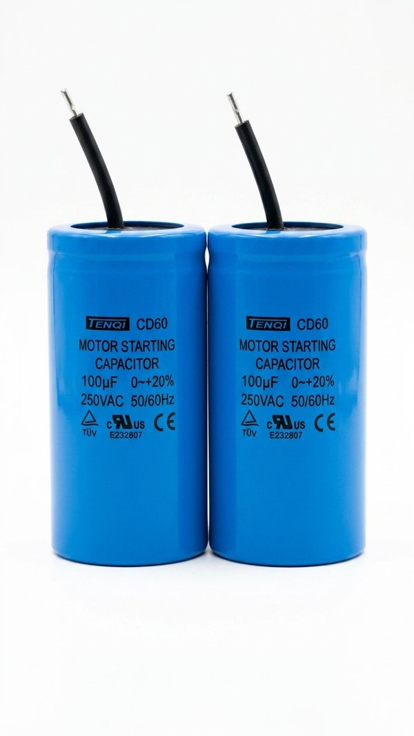 Capacitor de Arranque Motor CD60 - 100uF 250VAC