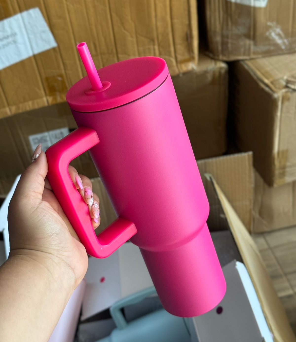 Termo de 1. 2 litros  Anti Derrame Con Pajita