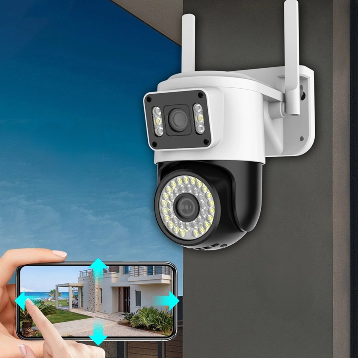 Camara Yoosee Wifi 2en1 Vision Nocturna