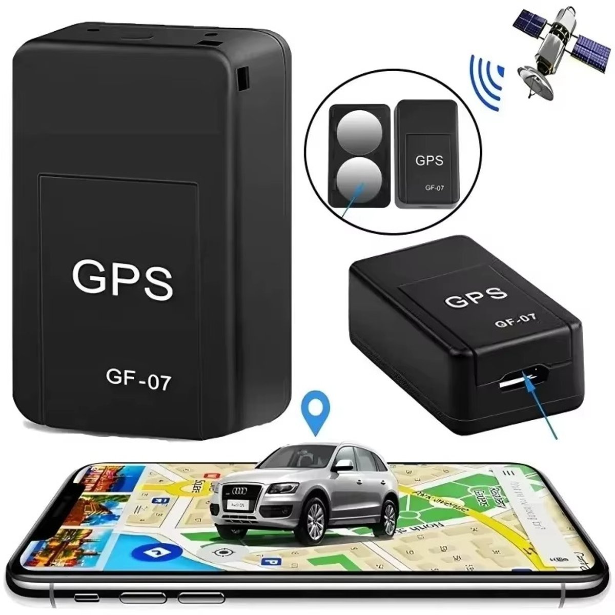 Rastreador Gps Portatil GF 07 - 2