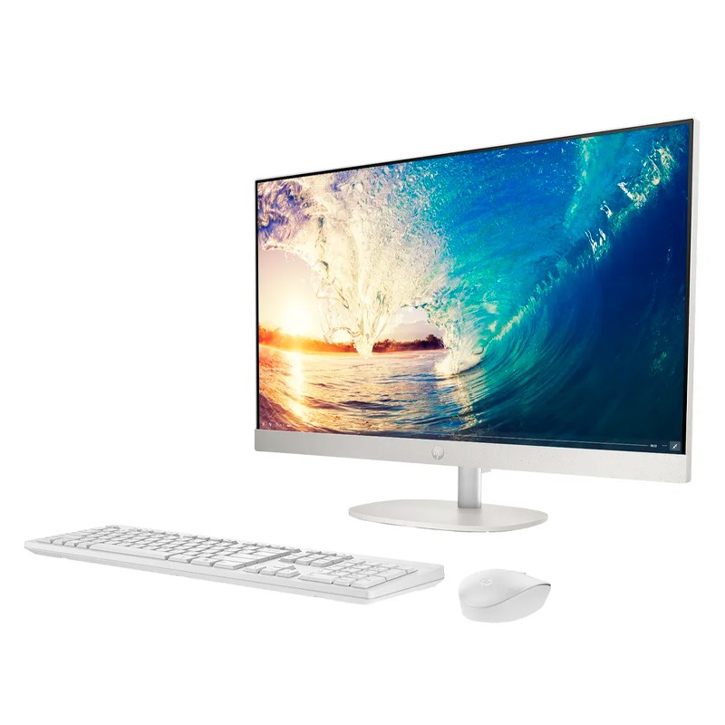 HP AIO 24 CR0250LA / AMD Ryzen 5 7520U / 8GB RAM DDR5 / 512GB SSD NVMe / Pantalla 27.0" FHD / AMD Radeon 610M - 2