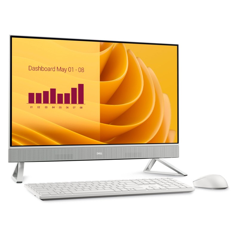 Todo en Uno Dell All In One EC27250 / Intel Core 7 150U / 32GB RAM DDR5 / 1TB SSD NVMe / Gráfica Dedicada NVIDIA MX570A 2GB / Pantalla Táctil 27.0" FHD - 4