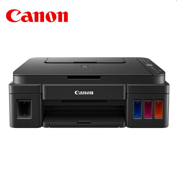 Multifuncional Canon G3110 / Rinde 6,000 pág. Negro o 7,000 Color / Tinta Continua / Wi-Fi y USB / Escáner Carta y A4 / Pantalla LCD
