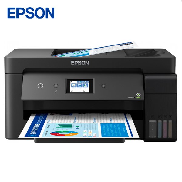 Multifuncional Epson L14150 / Imprime hasta A3+ / Rinde 7,500 pág. Negro o 6,000 Color / Tinta Continua / Wi-Fi y Red / ADF / Escáner Oficio