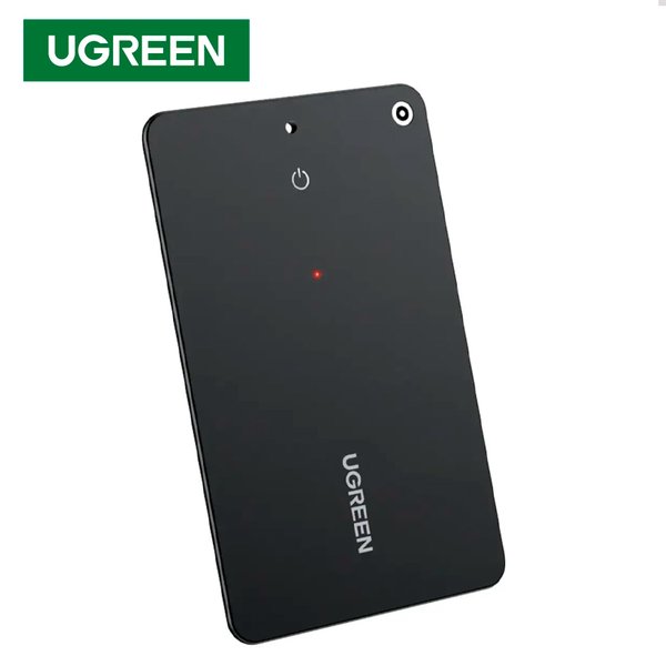 Localizador UGREEN Fine Track / Compatible con Apple Find My (iOS) / Diseño Ultra Delgado Tipo Tarjeta / Batería de Larga Duración / Negro