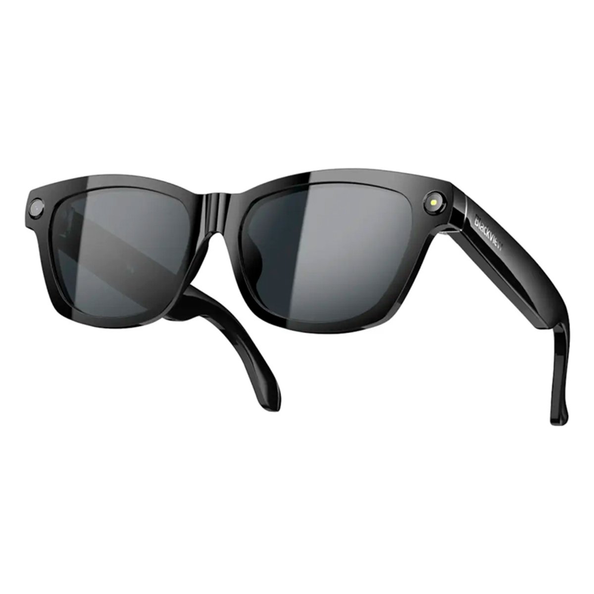 Gafas de Sol Inteligentes Blackview / Cámara 8MP 1200P / Bluetooth V5.4 y Wi-Fi / Reproduce Música / Negro - 3