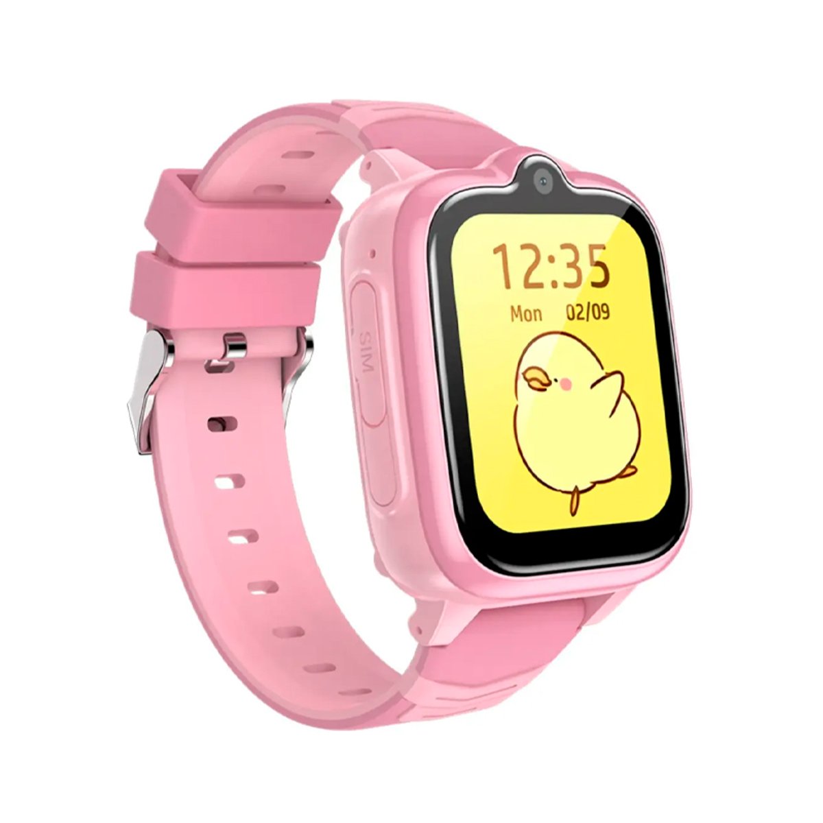 Reloj GPS Blackview para Niñas / Chip 4G / Pantalla 1.83" / 1GB+8GB / IP67 Resistente al Agua / Videollamadas / Con Parlante / Rosa - 5
