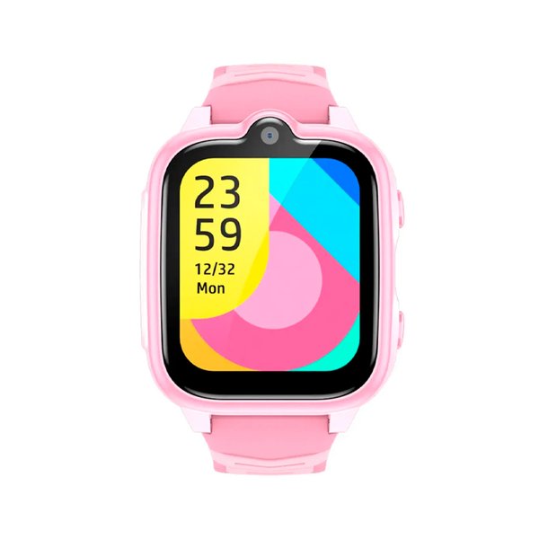 Reloj GPS Blackview para Niñas / Chip 4G / Pantalla 1.83" / 1GB+8GB / IP67 Resistente al Agua / Videollamadas / Con Parlante / Rosa