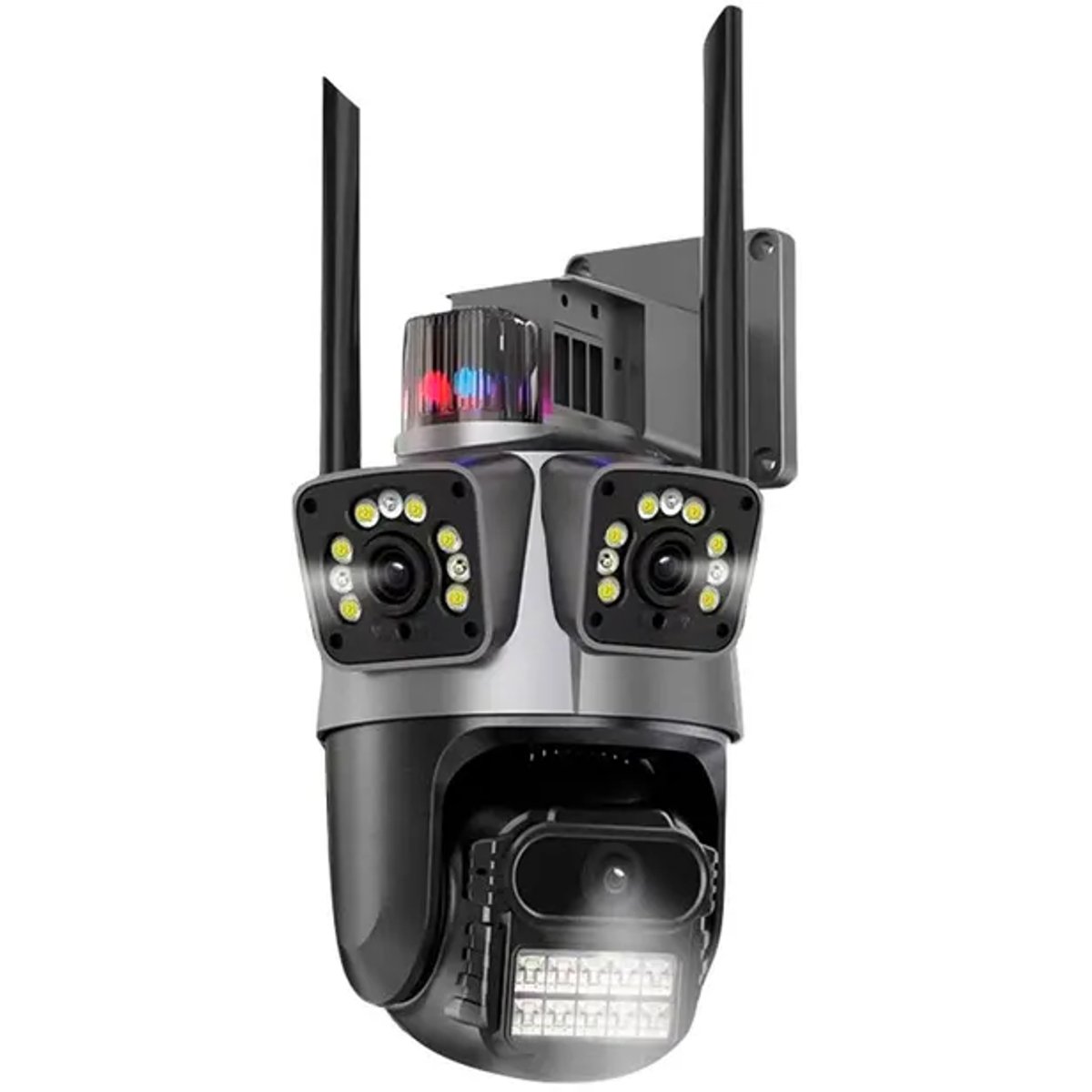 Cámara de Seguridad Smart Wifi IP 360° Triple Lente