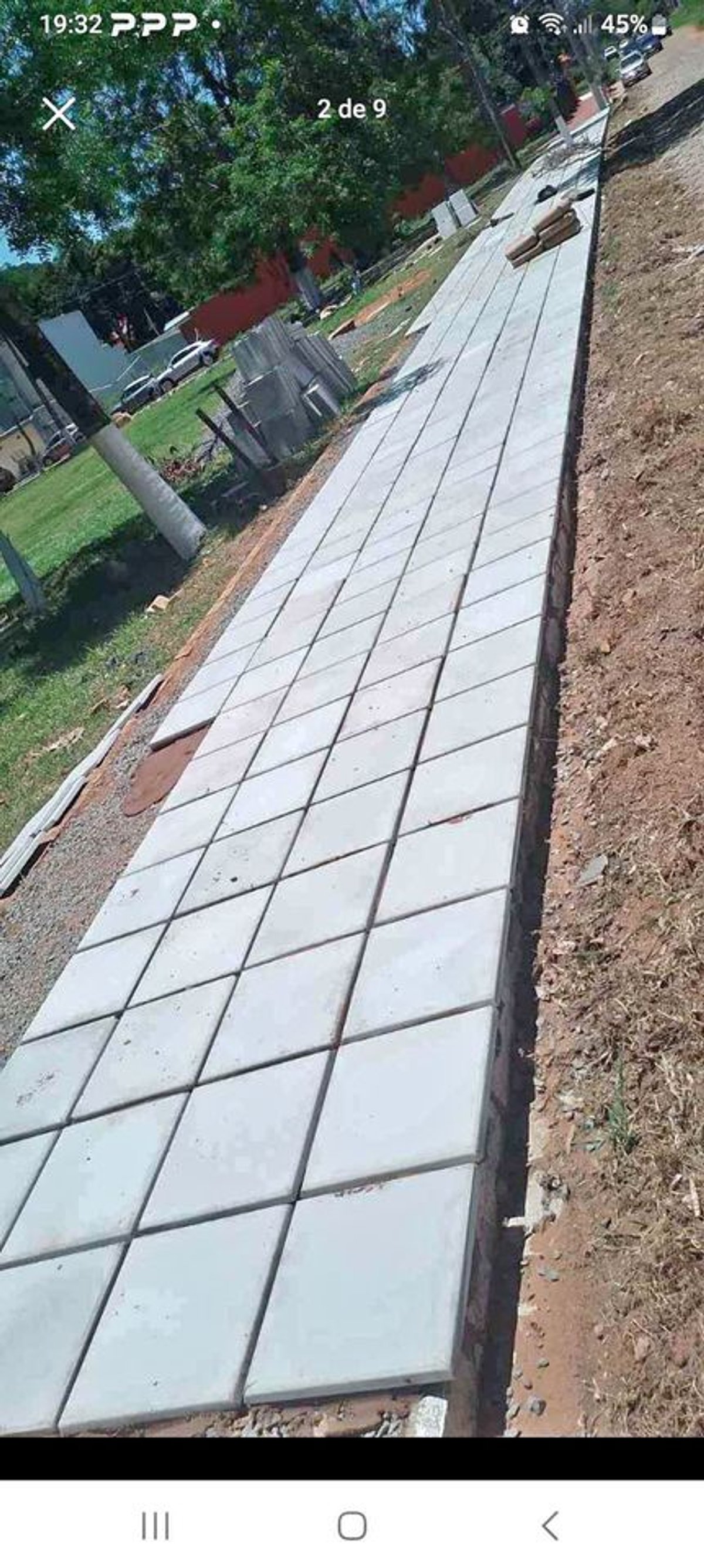 m2 de PISO BALDOZON GRIS 40x40 cm