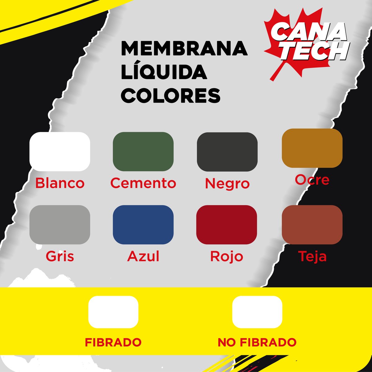 CANATECH 5 KG - Membrana Líquida  3,6 LTS 