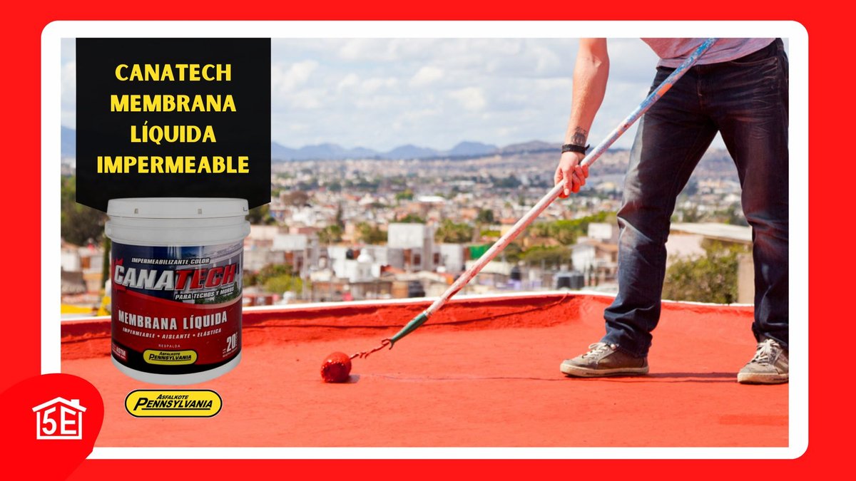 CANATECH 5 KG - Membrana Líquida  3,6 LTS 