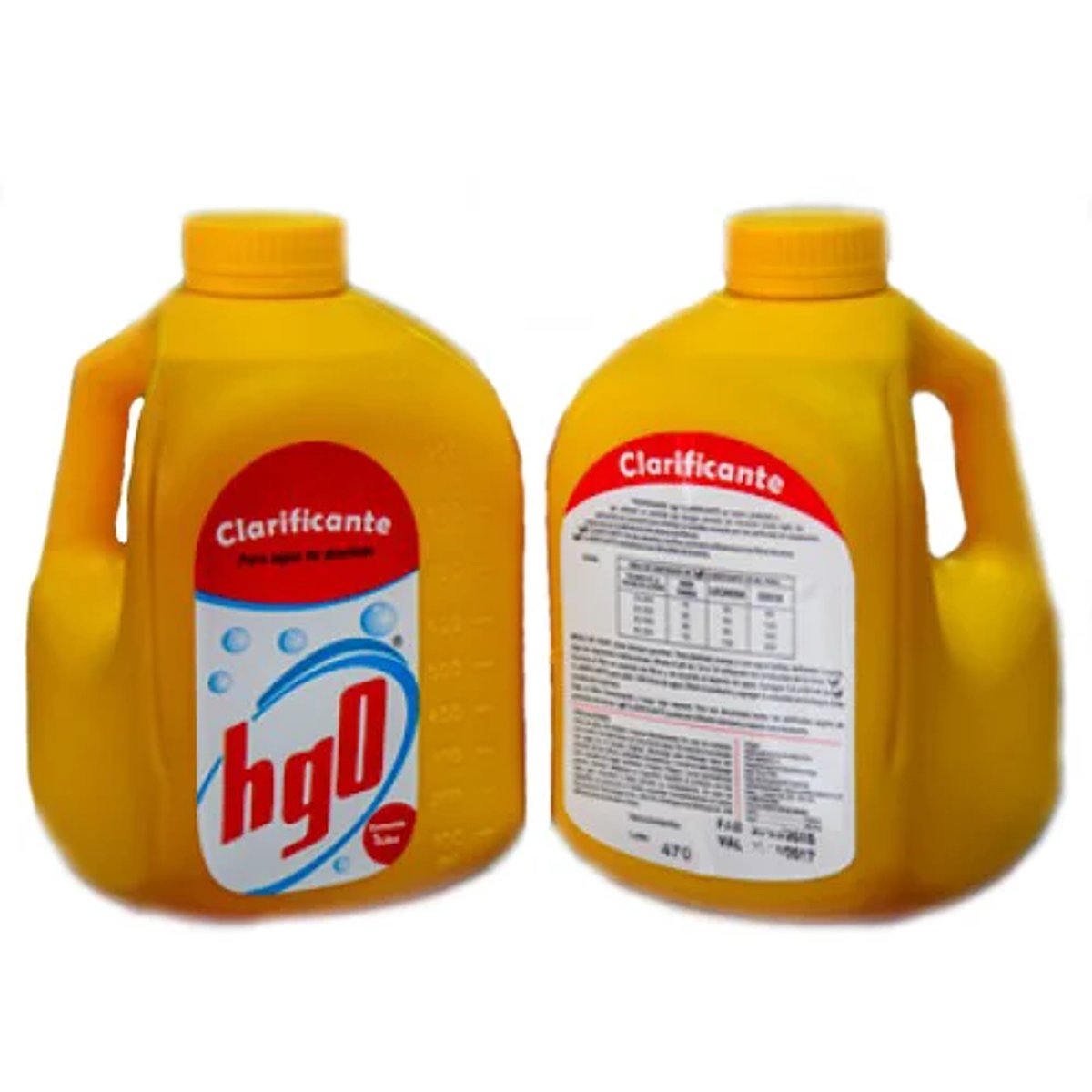 CLARIFICANTE Y FLOCULANTE HGO 1L - 2