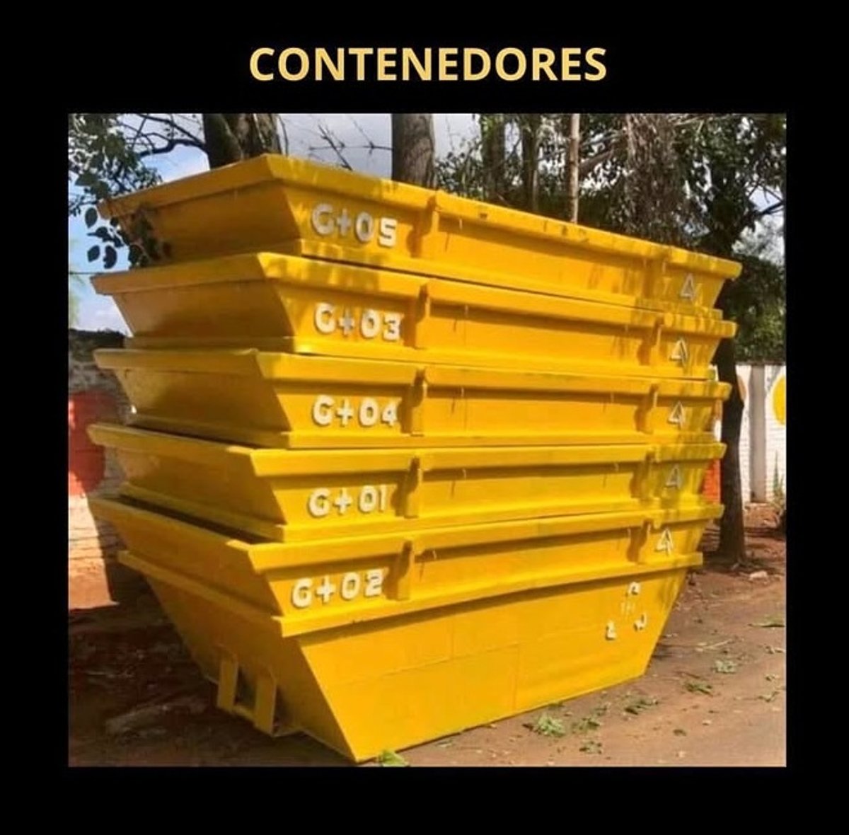 Alquiler de Contenedor p/ Tierra y Escombros de 1 a 7 dias