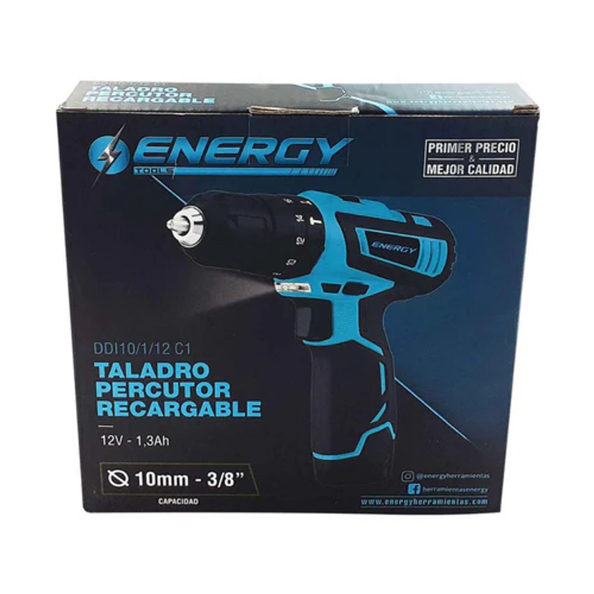 TALADRO ATORNILLADOR ENERGY 12V