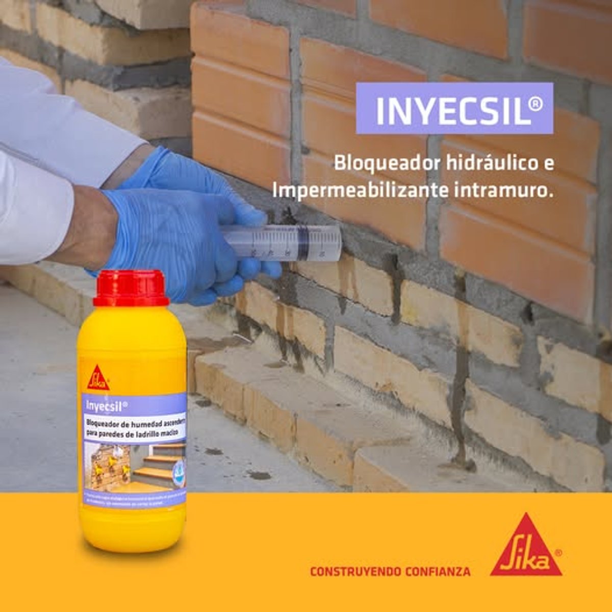 INYECSIL 1 Y 5 LTS Sika 