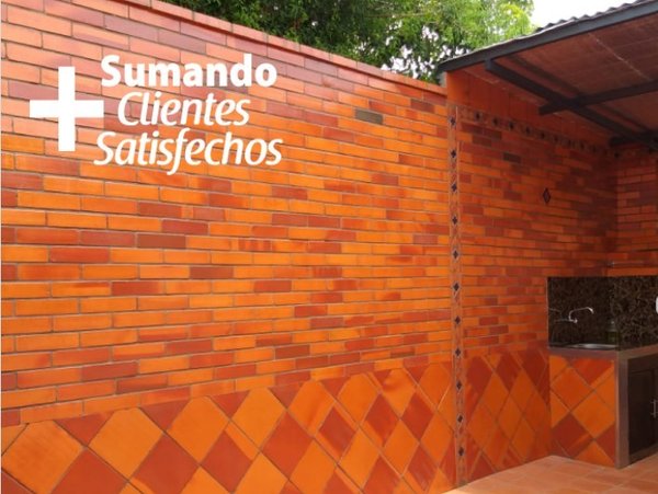 LADRILLO PRENSADO LAMINADO de 1ra (laminadito de 21 agujeros)