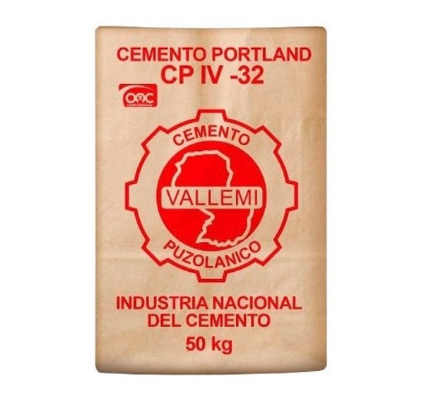 Cemento VALLEMI PZ 50 kg (en escasez de Fábrica)