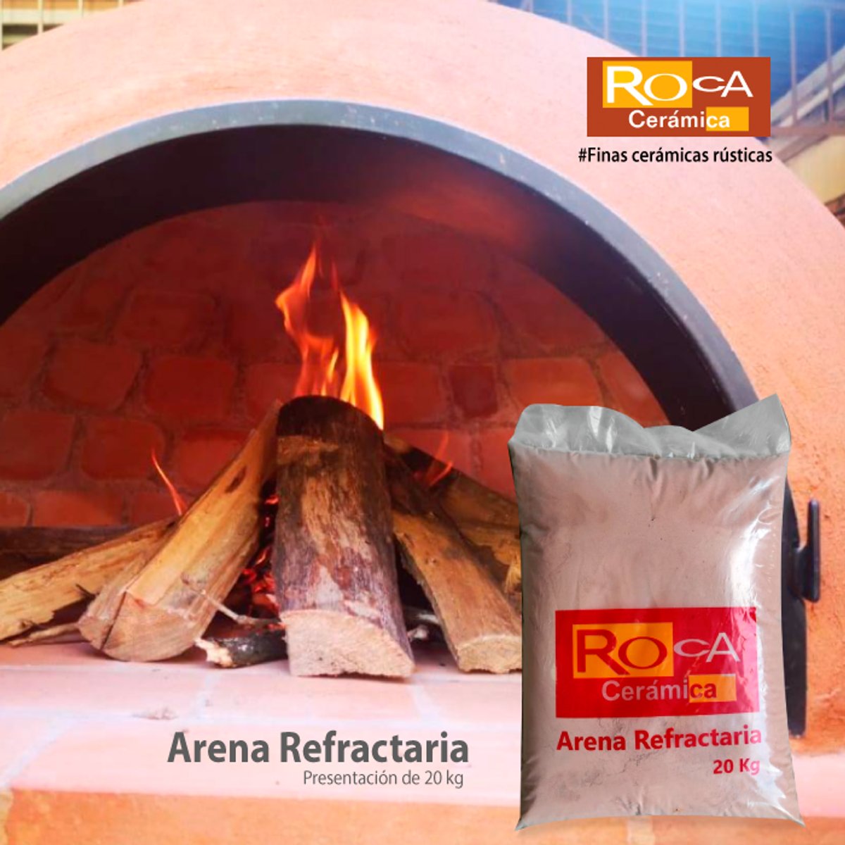 kg de ARENA REFRATARIA alta temperatura