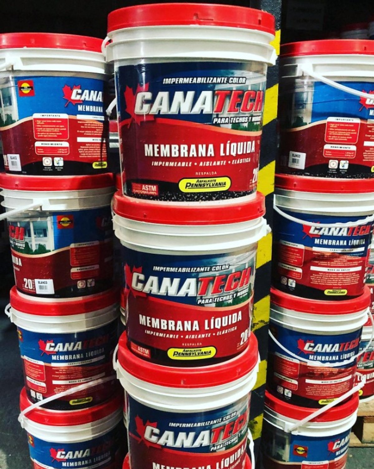 CANATECH 20 KG - Membrana Líquida 18 Lts