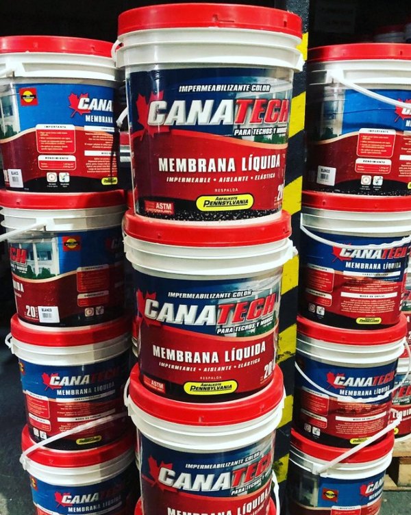 CANATECH 20 KG - Membrana Líquida 18 Lts