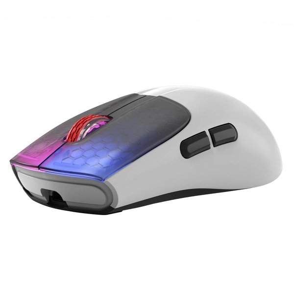 Mouse Gamer Monka G966W White 