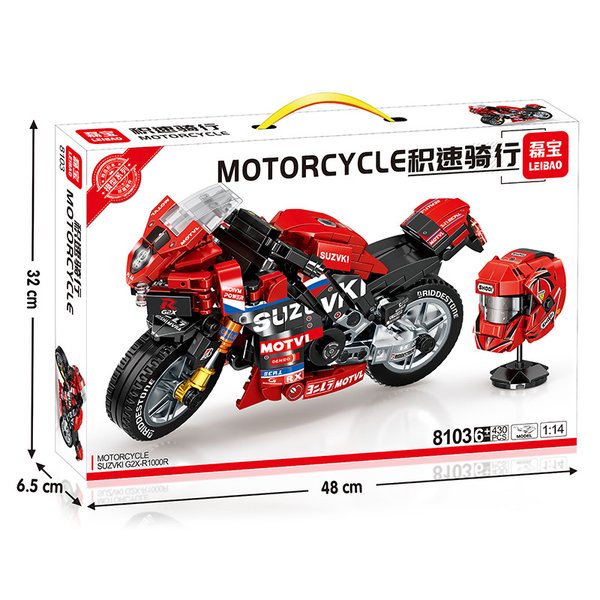 Suzuki G2X-R1000R tipo LEGO