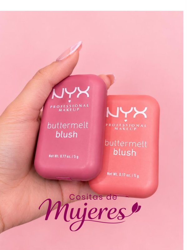 Rubor compacto NYX Buttermelt