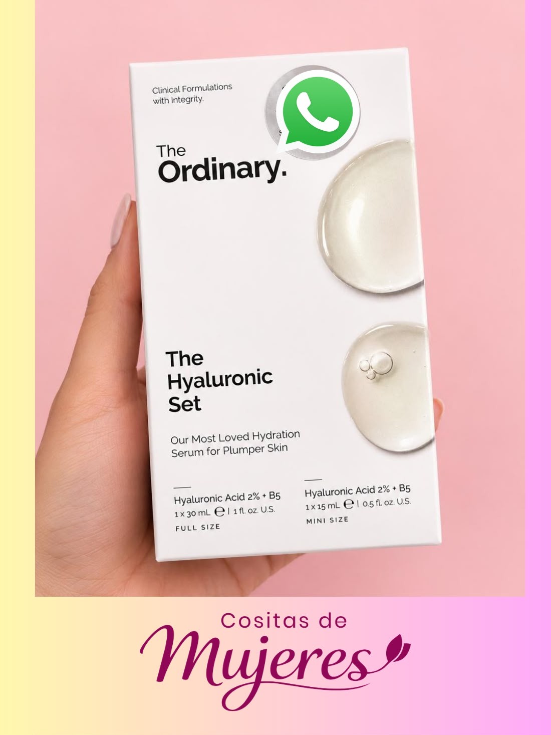 Set The Hyaluronic de The Ordinary