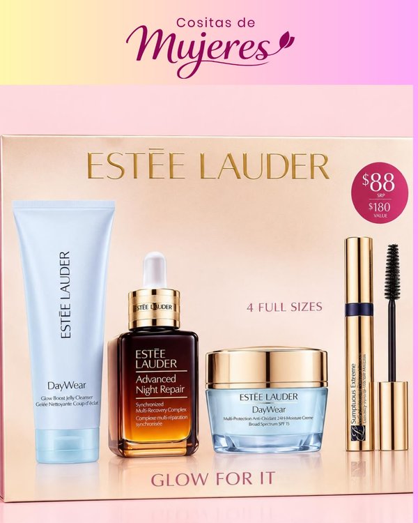 Set de cuidado facial Estée Lauder de 4 piezas