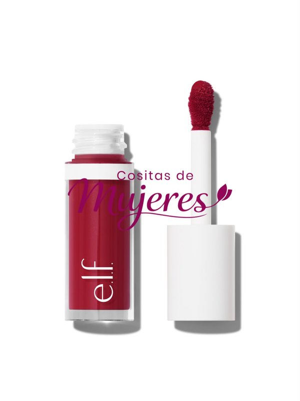 BLUSH Y Labial líquido e.l.f. rosa