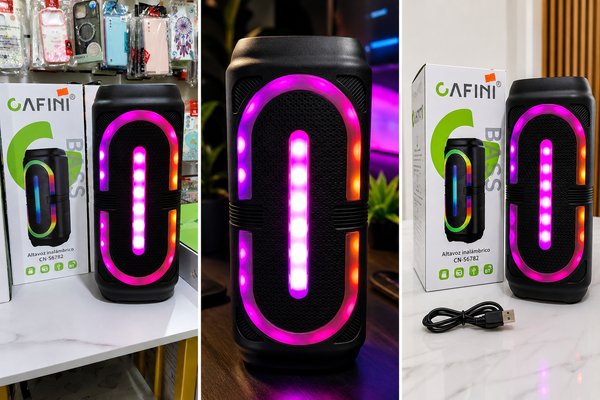Parlante Bluetooth Gafini CN-S6782 RGB