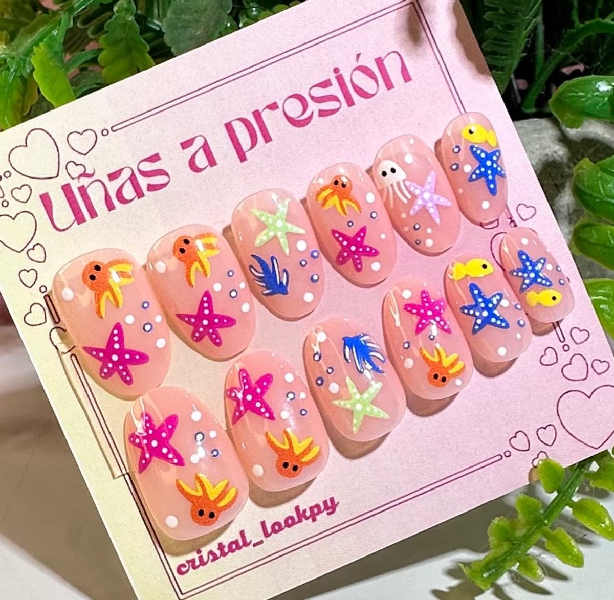 Uñas playeras – PDAC-100