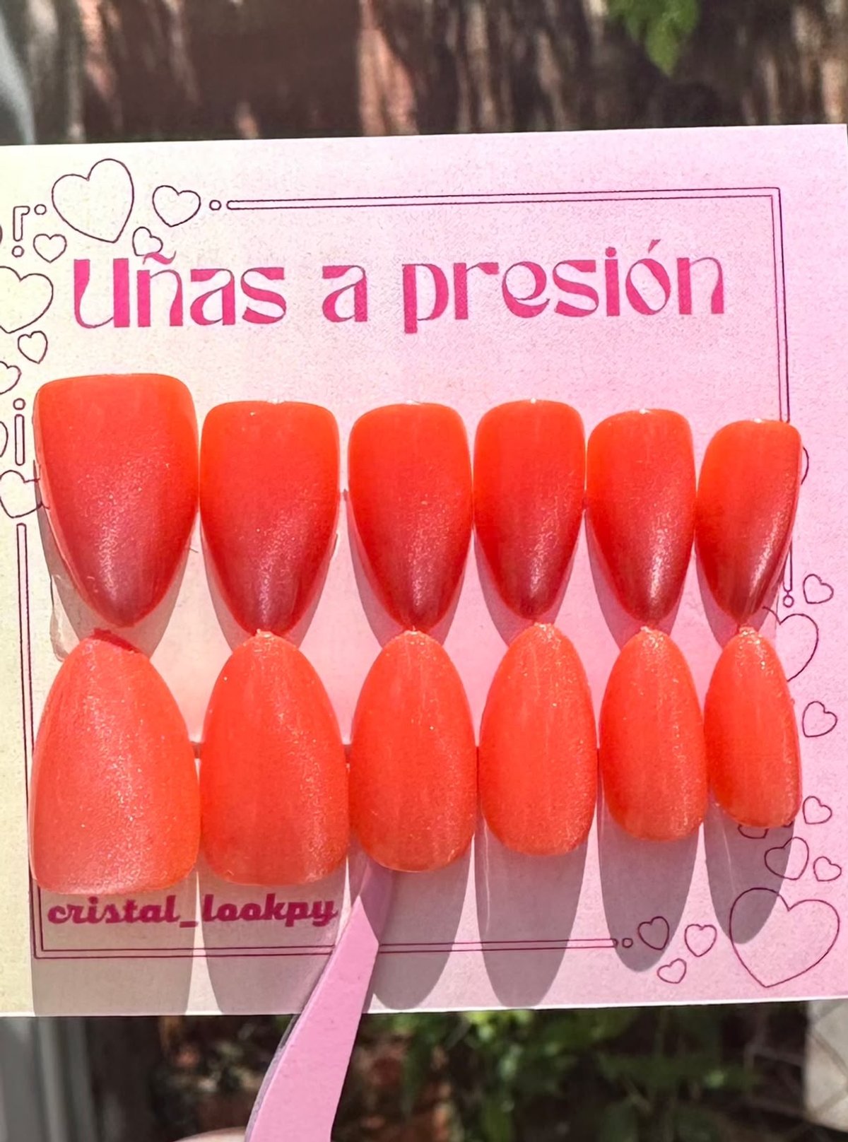 Ojo de gato naranja articulas-almeond-corto- POG-102 - 3