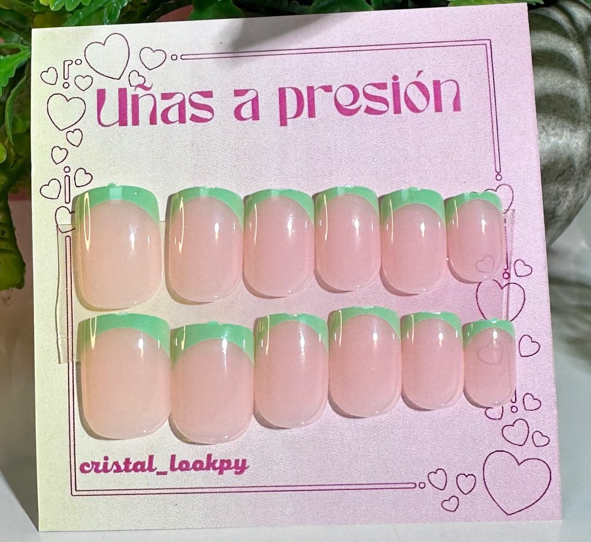 Francesita corta en Verde – FRC004