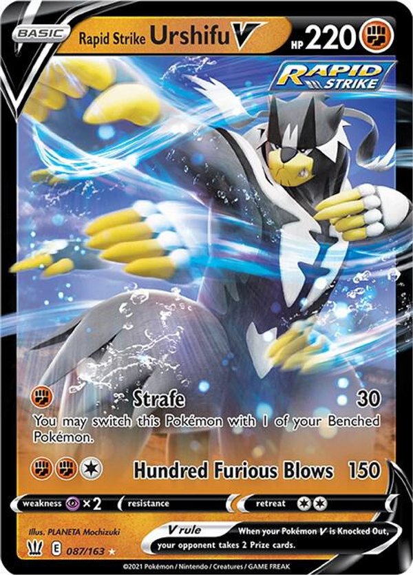 Battle Styles Rapid Strike Urshifu V 087/163