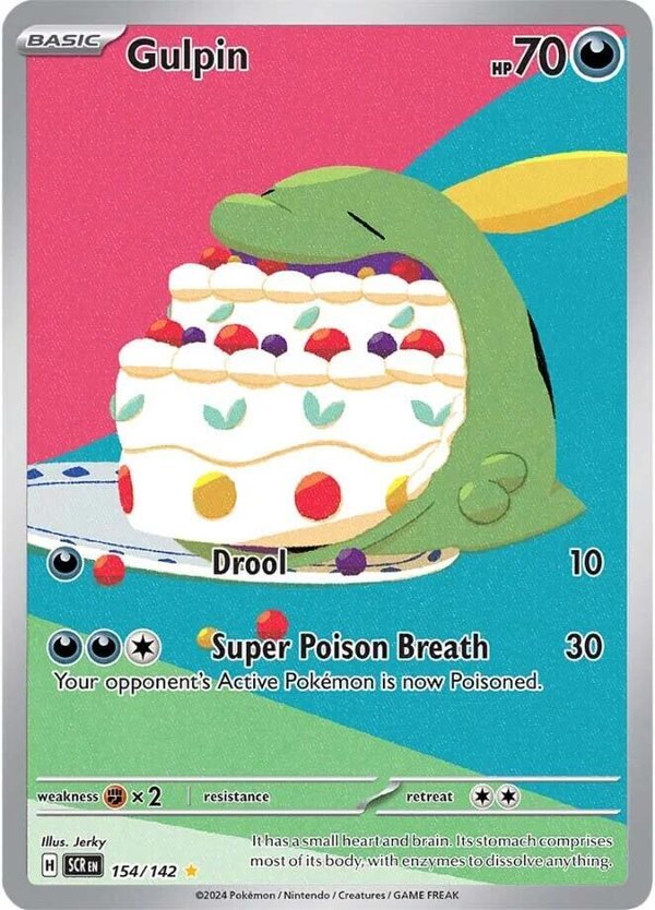 Stellar Crown - Gulpin - 154/142
