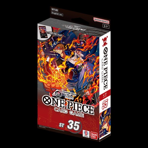STARTER DECK -RED/BLACK Sabo- [ST-35]