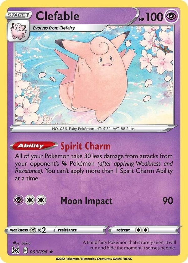 Clefable - SWSH11: Lost Origin (SWSH11)