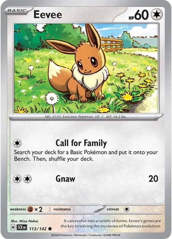 Eevee - SV07: Stellar Crown (SCR)