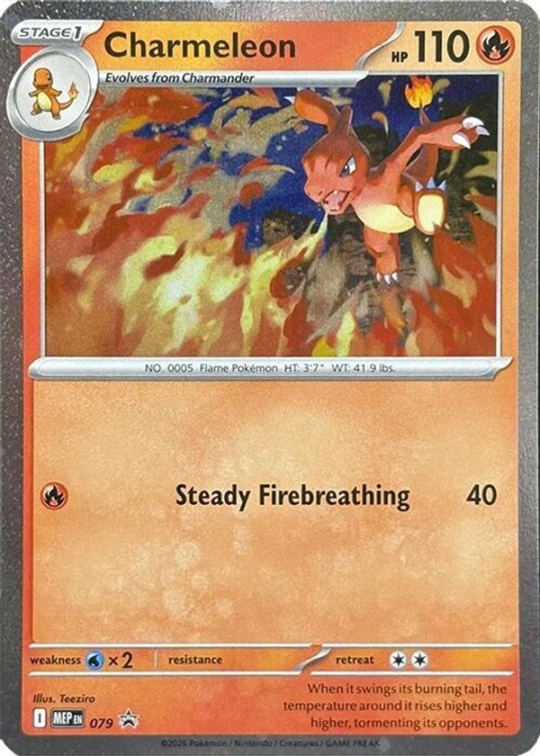 Charmeleon - 079 (Cosmos Holo) Castellano