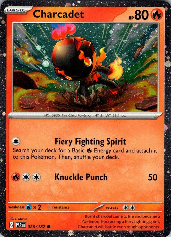 Charcadet - 026/182 (Cosmos Foil) Castellano